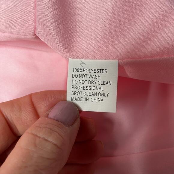 NWT Ieena for Max Duggal pink mini dress - Picture 7 of 12